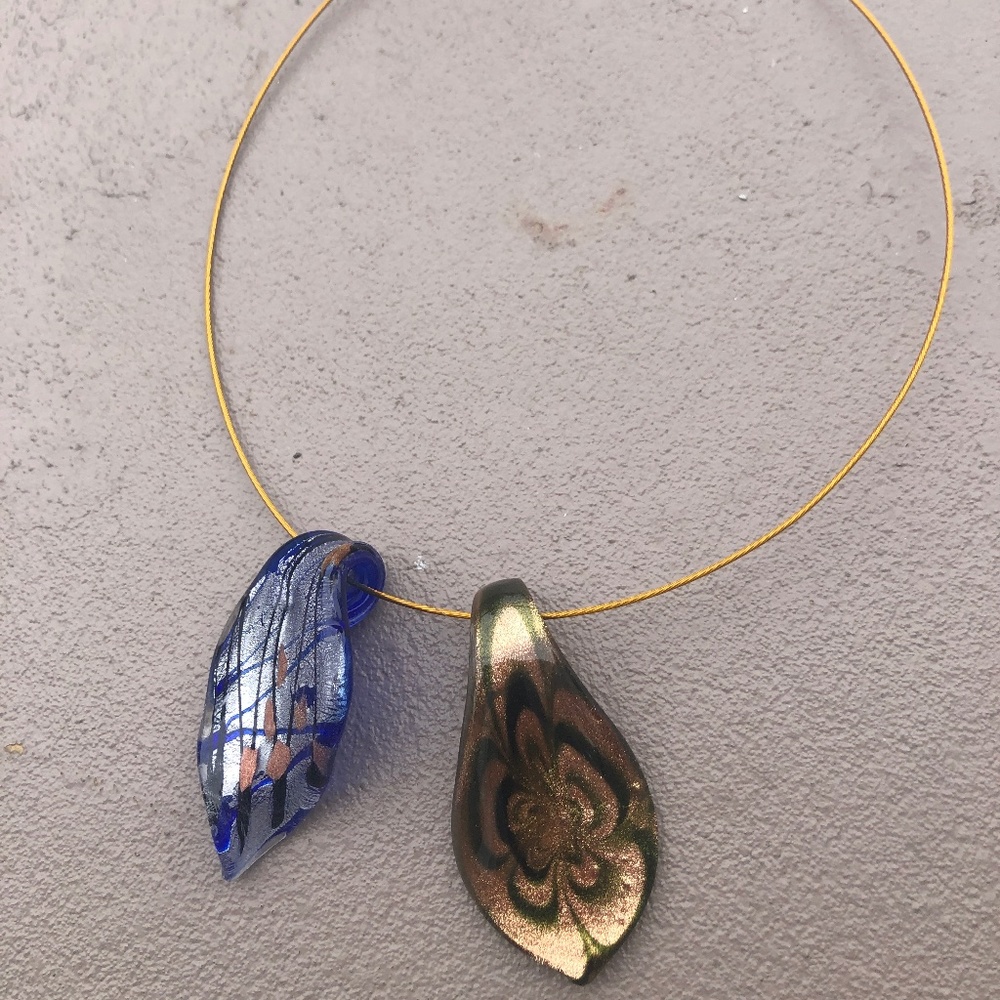 Art glass pendants